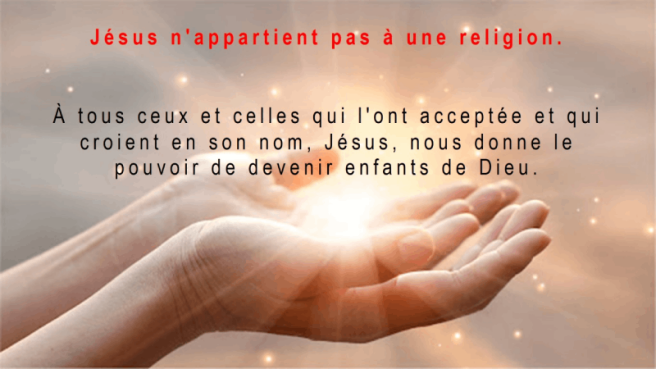 Jésus n‘appartient pas à une religion; média autrement; mediautrement; maurice CLAIRVOYANT